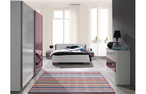 Sypialnia Lux fiolet