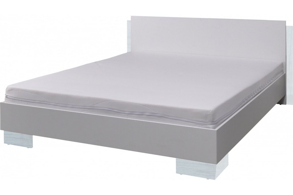 Łóżko Lux Stripes białe